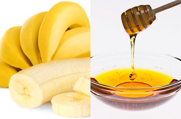 Банан с мёдом от кашля