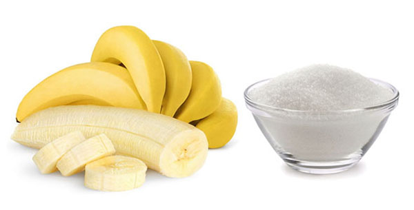 Бананы и сахар 
